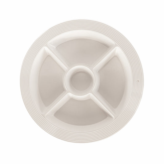 NFL Melamine Round Divided Dish - Pinstripes MEL16