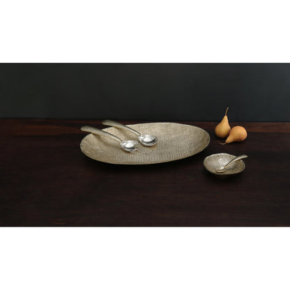 Tela - Salad Servers - Gold