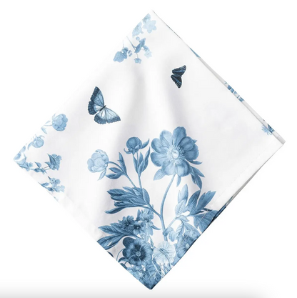 Field of Flowers - Napkin - Chambray Blue 22"