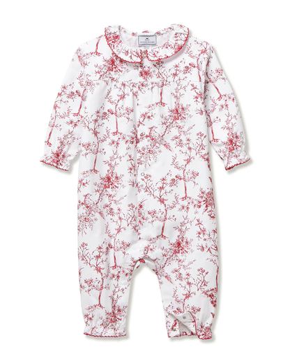 Baby's Madeline Romper - Red Timeless Toile