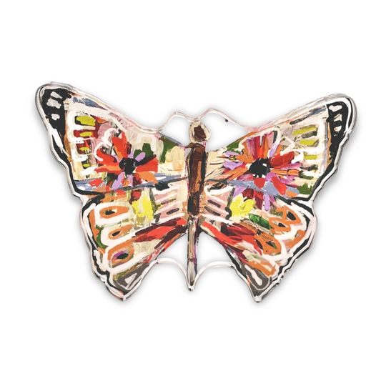 Confetti Acrylic Butterfly Large Block
