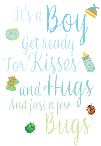 Kisses & Hugs Card