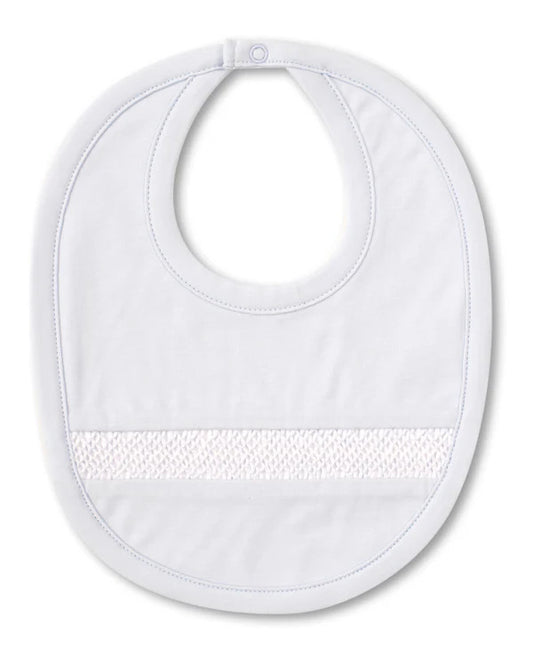 Charmed Smocked Bib in Pink