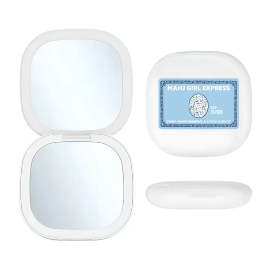 Compact LED Mirror - Mahj Girl Express
