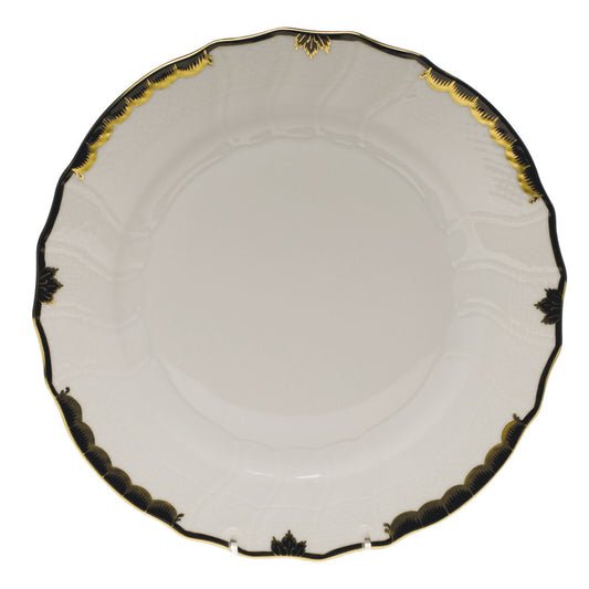 Princess Victoria - Black - Dinner Plate 10.5"