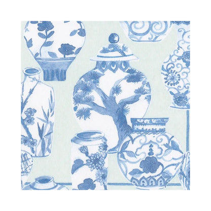 Glazed Porcelain Luncheon Napkin - Celadon