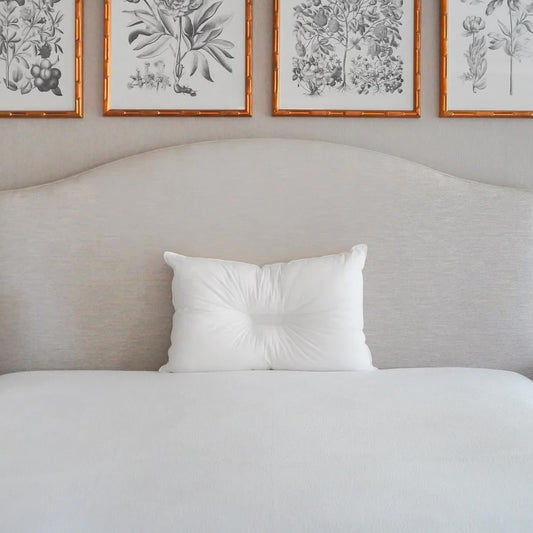 TPB Slumberlicious Back Sleeper Pillow - King - Down Alt