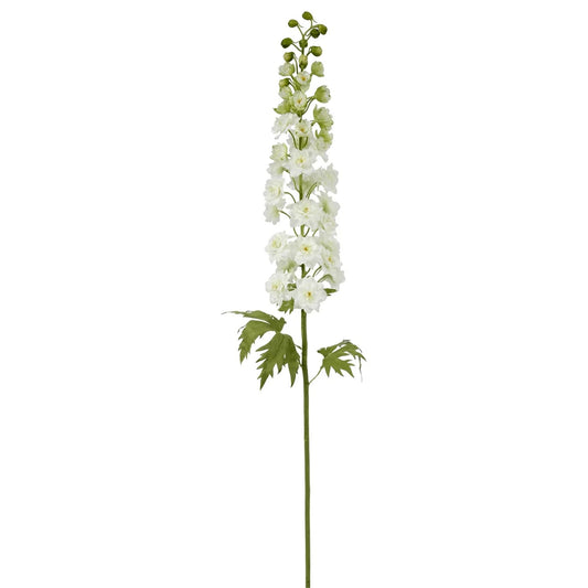 WWF Delphinium Stem - White 47"