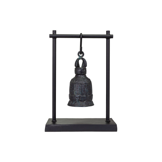 KVD Tikal Short Iron Bell Sculpture 16.5"