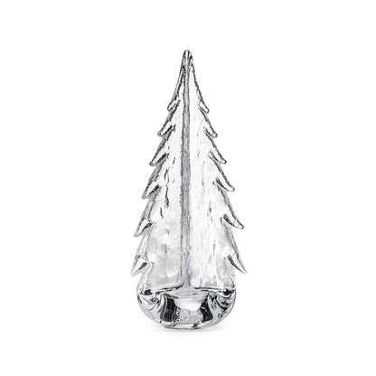 Simon Pearce Glass Evergreen Tree - Crackle Collection -