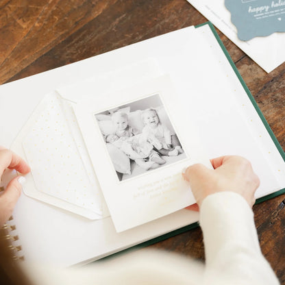 Evergreen Holiday Card Book