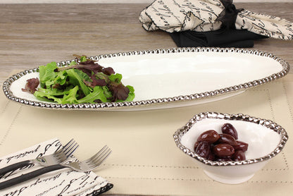 PPB Silver Salerno - Oval Serving Piece (2027W)