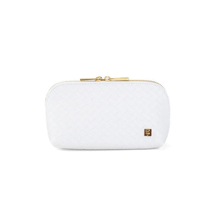 Luxe Duo Case - Woven Blanc