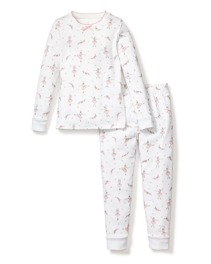 Kid's Pima Pajama Set - Sugar Plum Fairy