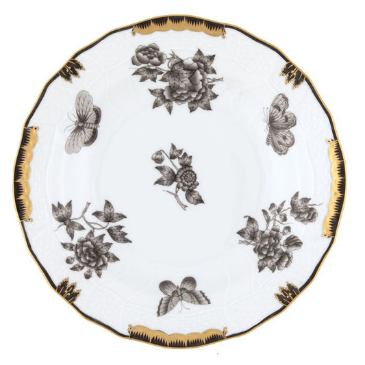 Fortuna - Black - Dessert Plate 8.5"