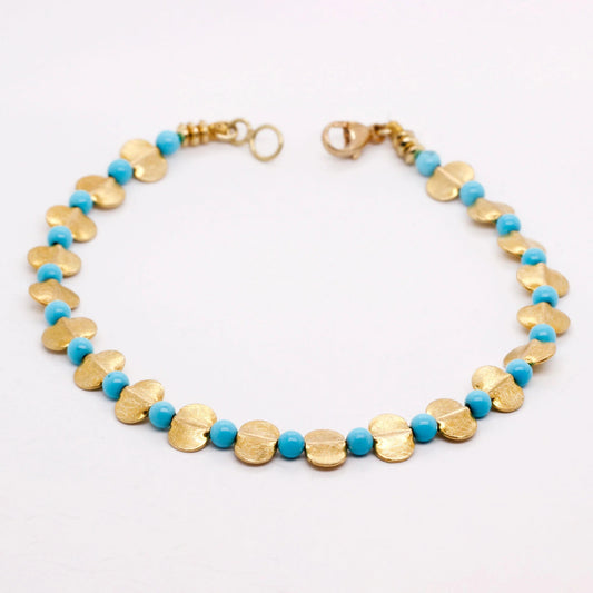 Sleeping Beauty Turquoise Bracelet - 7.25"