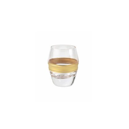 Raffaello - Gold Banded Liquor Glass 1.5oz