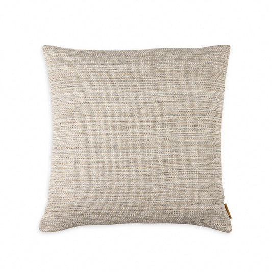Bronico - Square Pillow - Alabaster Textured Woven Jacquard 24x24