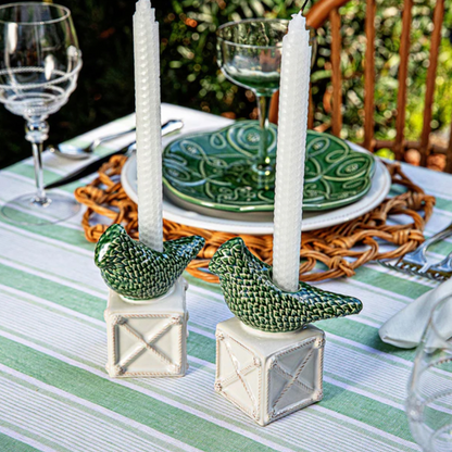 Berry & Thread - Bird Topiary Candlesticks - Set of 2