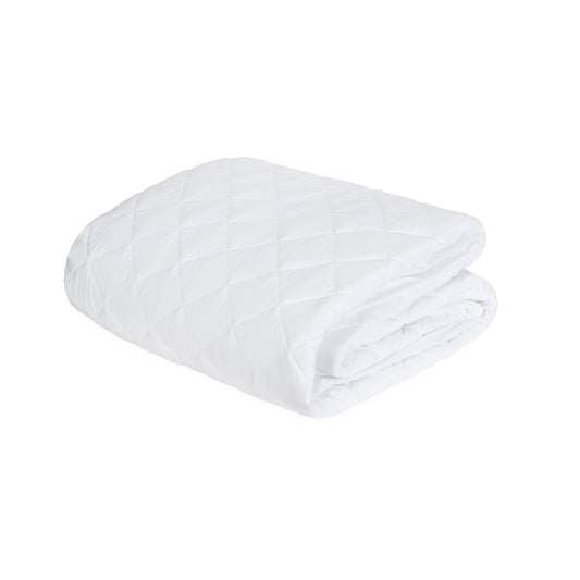 Foundation Mattress Pad - White - King 17" Pocket