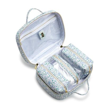 Luxe Cosmetic Toiletry Case - Hamptons Floral