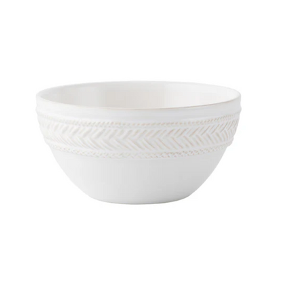 JLK Le Panier - Whitewash - Cereal/Ice Cream Bowl 6"