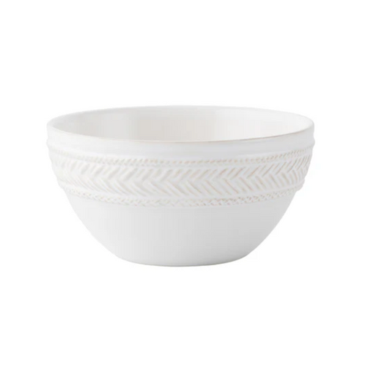 JLK Le Panier - Whitewash - Cereal/Ice Cream Bowl 6"