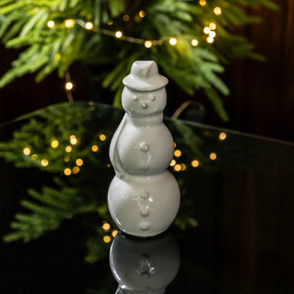 Vermont Pottery Snowman - Dove