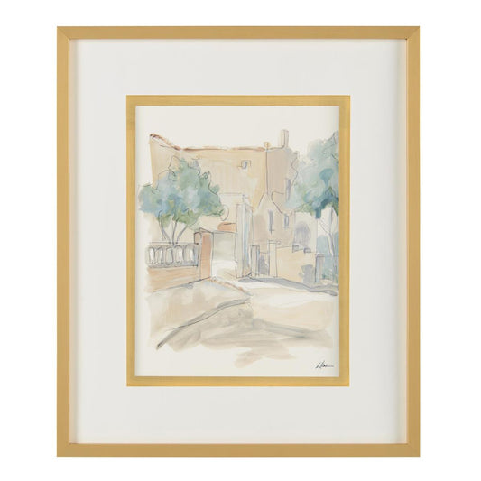 JRH Street Scene IV - 25"H X 21"W