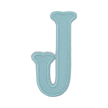 Letter Appliques - Lake Blue Canvas