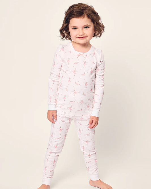 Kid's Pima Pajama Set - Sugar Plum Fairy