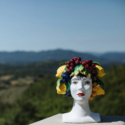 Sicilian Heads - Assorted Fruits 12.5"