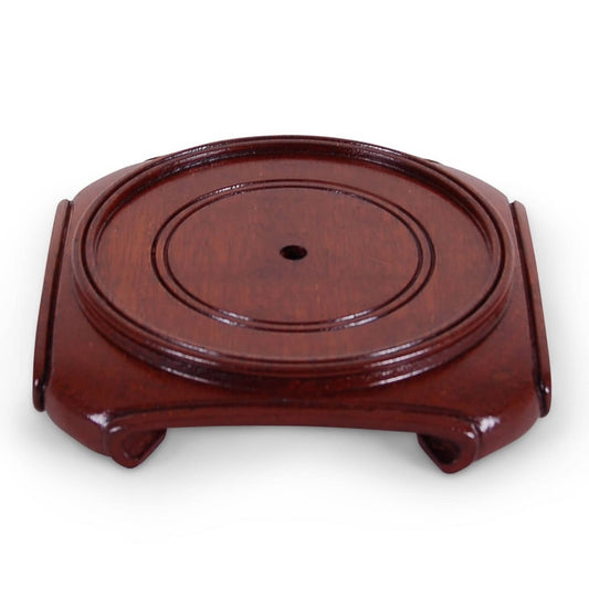 Round Square Rosewood Base 8.25"
