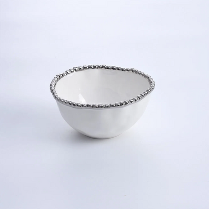 PPB Silver Salerno - Small Round Bowl (1717W)