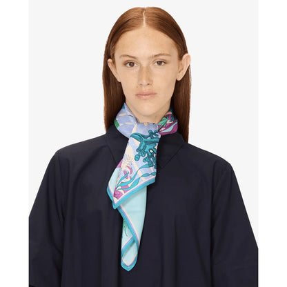 Square Scarf Carre 65 - Fantastique - Lilac