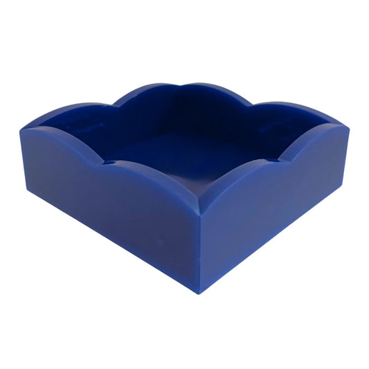 Palm - Acrylic Cocktail Napkin Holder - Navy