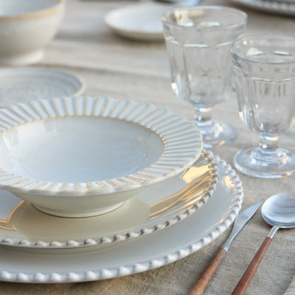 Cristal - White - Pasta Bowl 9"