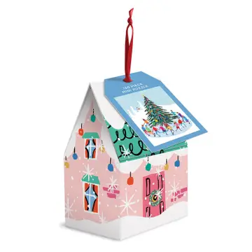 CHB Tree Skaters 130 pc Puzzle Ornament