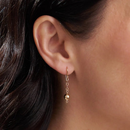 Always By My Side Earrings - Gold