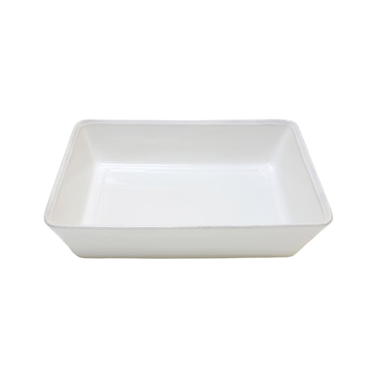 Friso - White - Rectangle Baker 14"
