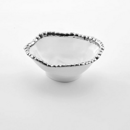 PPB Silver Salerno - Round Snack Bowl (1137W)