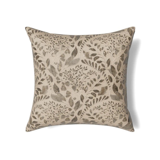 Artemis Pillow in Silver - 24x24