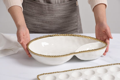 PPB Golden Salerno - Chip & Dip Server 13" (2569WG)