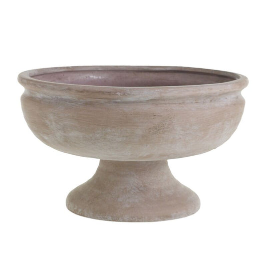 Winnie Compote Vase - Light Pink - Large - 12.25" X 7.25"
