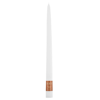 Dipped Taper Candle - White