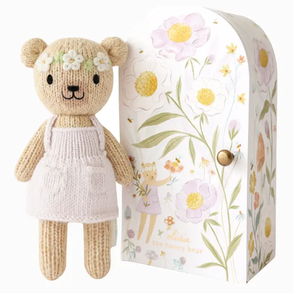 Tiny Olivia the Honey Bear 6"