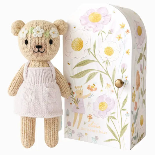 Tiny Olivia the Honey Bear 6"
