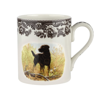 SPD Woodland - Mug 16oz - Black Labrador