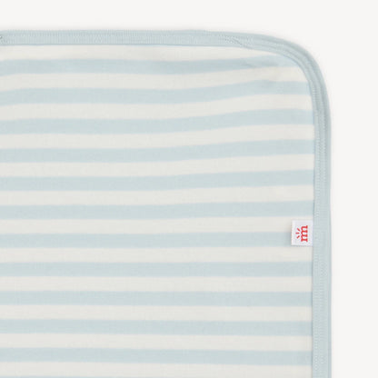 Blue Stripe - Organic Cotton Blanket