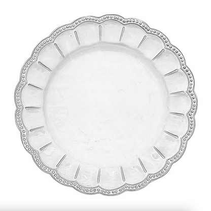 Bella Bianca - Beaded - Charger 13.25"